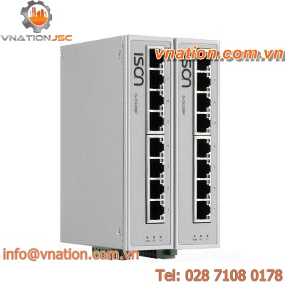 industrial network switch / unmanaged / PoE / layer 2