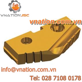 drilling cutting insert / for cast iron / for steel / for aluminum