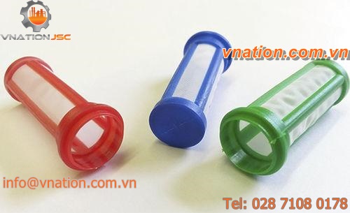 knitted mesh filter element / liquid
