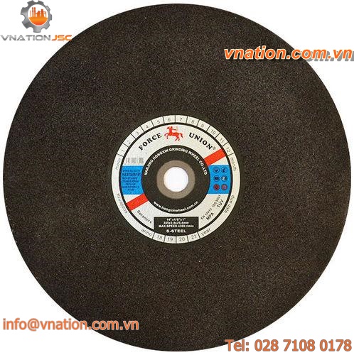 metal cutting disc / for steel / for cast iron