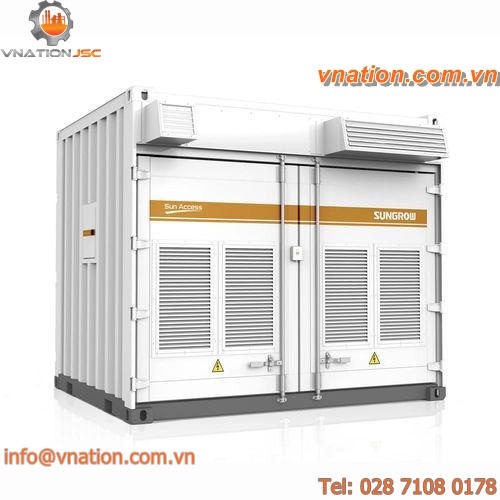 centralized DC/AC inverter / power / for harsh environments / for solar application