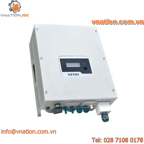 single-phase DC/AC inverter / for solar application / without transformer / with LCD display