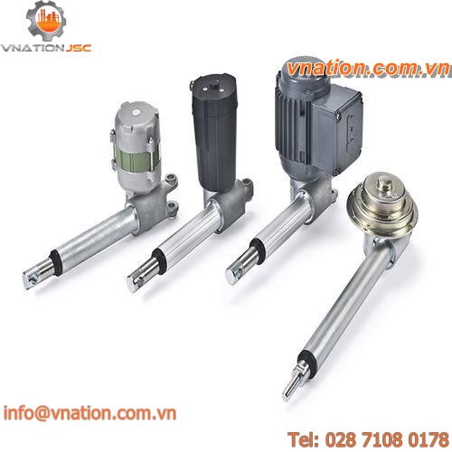 linear actuator / electric / double-acting / industrial