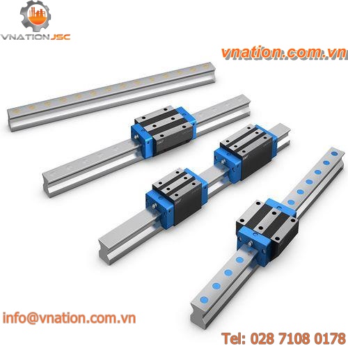roller linear guide / profiled rail / heavy-duty / precision