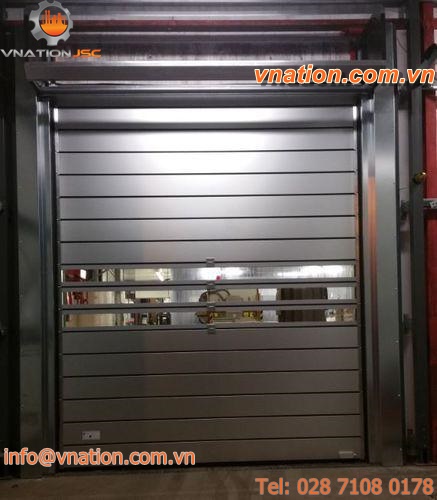 roll-up doors / industrial / for the food industry / high-speed