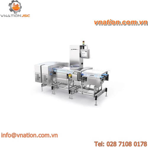 packaging checkweigher / with belt conveyor / high-performance