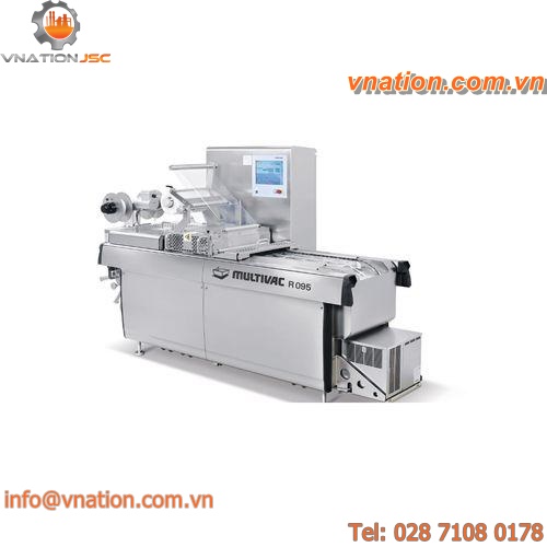 automatic thermoformer / roll-fed / for packaging / compact
