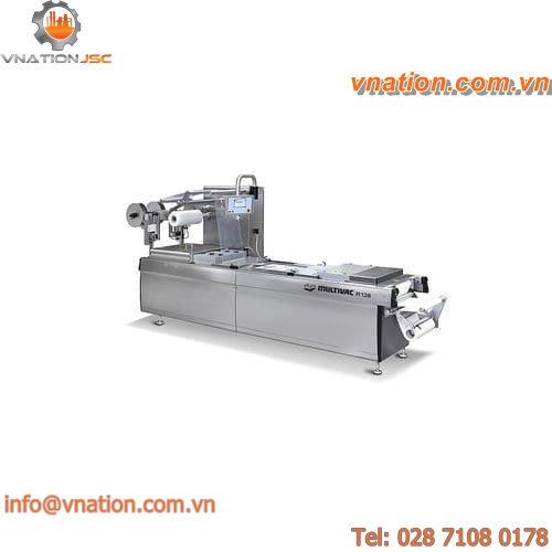 automated thermoformer / roll-fed / for packaging / compact