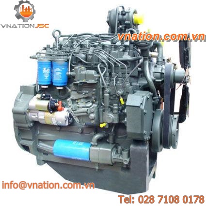 diesel engine / turbocharged / 4-cylinder / for agricultural applications