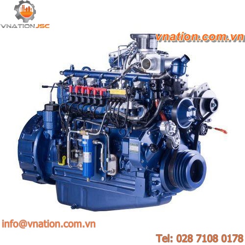 gas-fired engine / 6-cylinder / for trucks