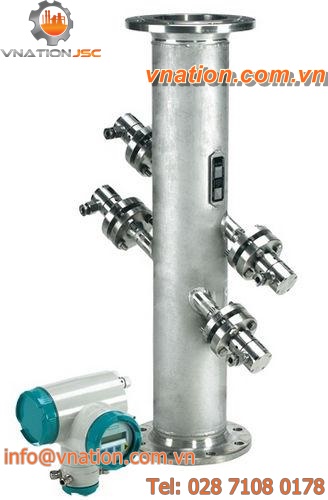 ultrasonic flow meter / for liquids / flange-mount