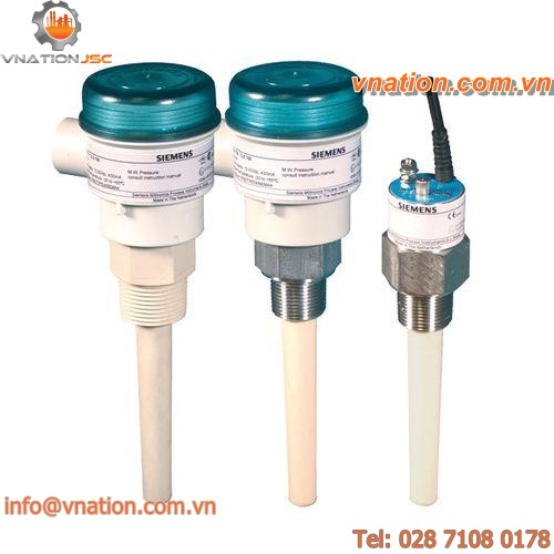 capacitive level switch / for solids and liquids / threaded / compact