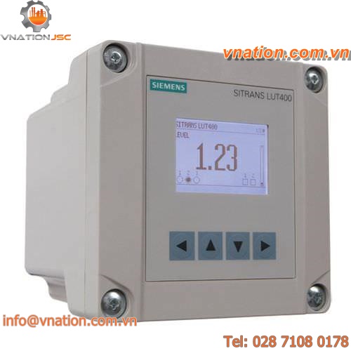 ultrasonic level controller / for hoppers / for solids and liquids