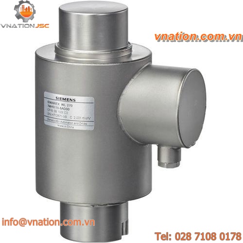 compression load cell / single-column / stainless steel