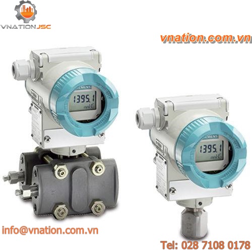 differential pressure transmitter / gauge / digital / HART