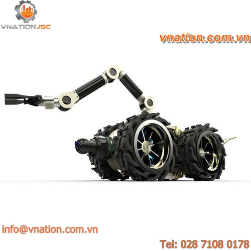 wheeled inspection crawler / modular / multi-purpose