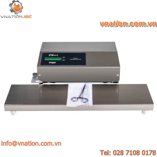 rotary heat sealer / continuous / for medical applications / laboratory