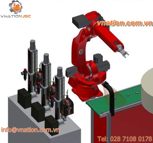 dot peen marking system / vision system