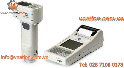 portable chroma meter / for analysis / food