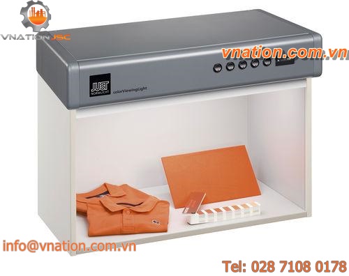 color viewing booth