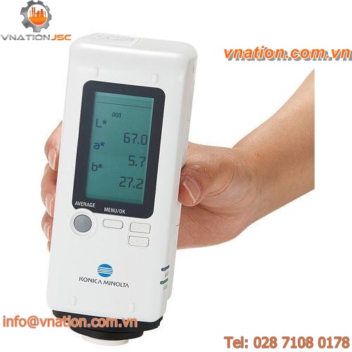 handheld colorimeter / for color measurement / for food industry applications