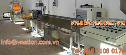 pipe extrusion line / for medical applications