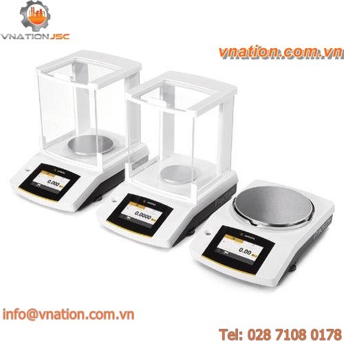compact scales / analysis / laboratory / with LCD display