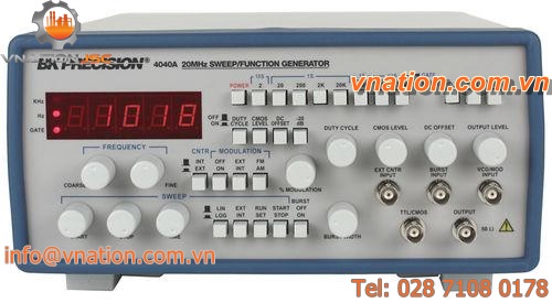 function generator / direct digital synthesis sweep