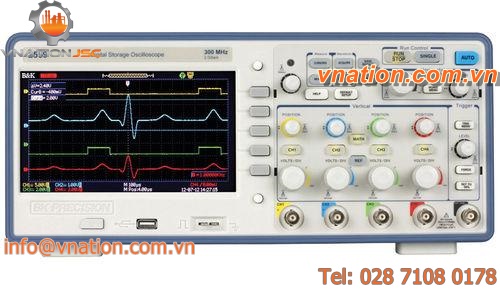 digital oscilloscope / bench-top / 2-channel / USB