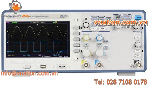 digital oscilloscope / bench-top / 4-channel / USB