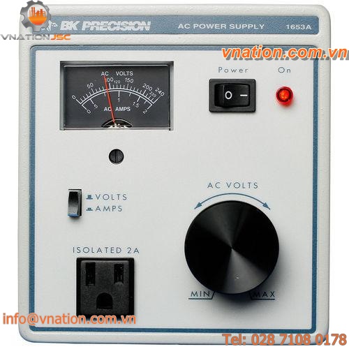 AC/AC power supply / adjustable / tabletop