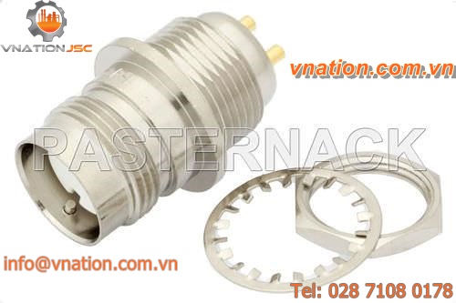 twinaxial connector / rectangular / female
