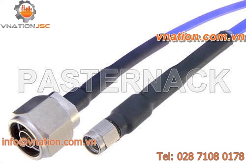 SMA cable harness / RF / molded / rugged