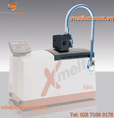 plastic granule feeding unit / holt melt for application systems