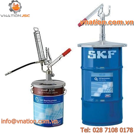 grease pump / manual / centrifugal / semi-submersible