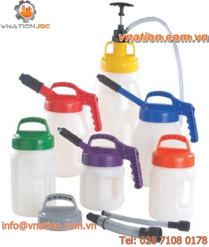 lubricant vessel / storage / distribution / vertical