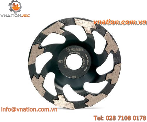 cup grinding wheel / diamond / abrasive