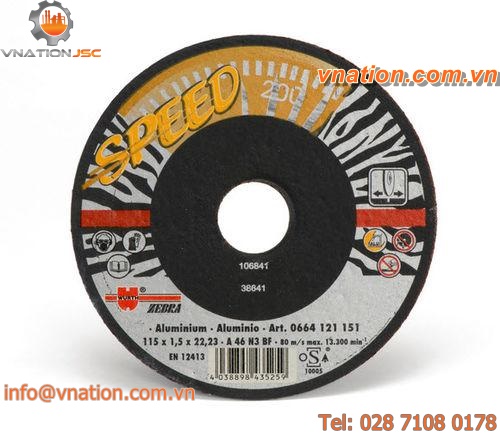 circular saw blade / bimetallic / for non-ferrous metals
