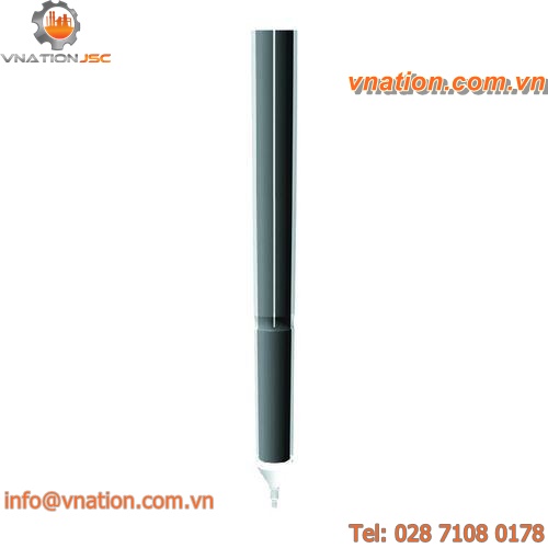 through-beam photoelectric sensor / cylindrical / laser