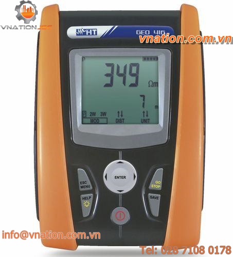 earth resistivity tester / earth resistance