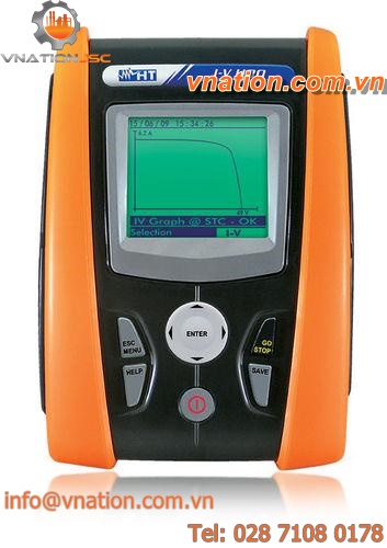 multi-function electric test device (I-V) for photovoltaic modules