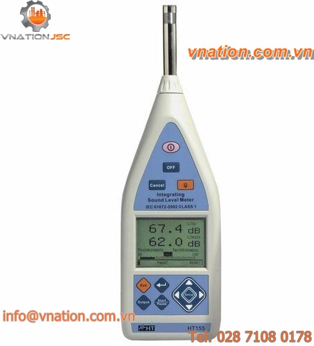 integrating sound level meter / class 1 / digital