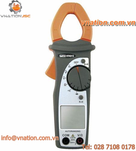 digital clamp ammeter / portable / voltage / current