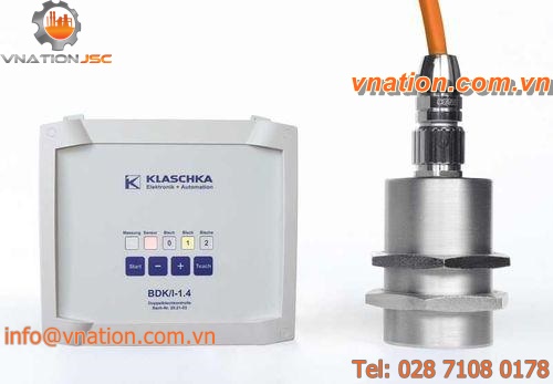 thickness detector / double metal sheet / compact / single-sided