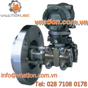 differential-pressure level transmitter / for liquids / flange-mount