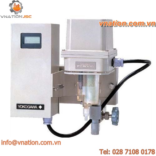 electrical network analyzer / chlorine / water / concentration