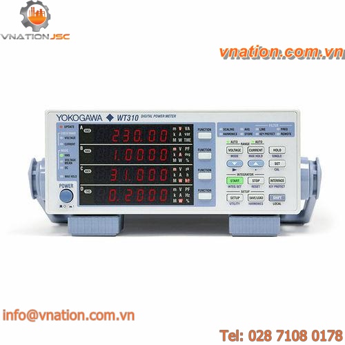 power measuring device / digital / benchtop / battery charger