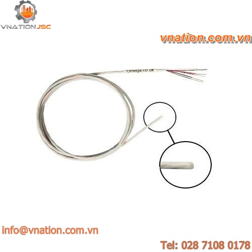 resistance temperature sensor / Pt100 / Pt1000 / insulated