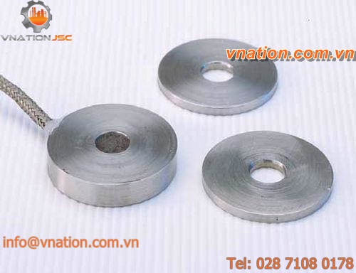 compression load cell / button type / steel construction