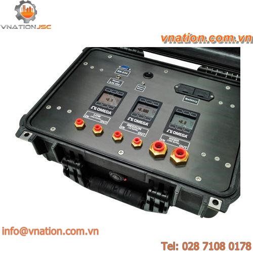 gas flow calibrator / portable / process